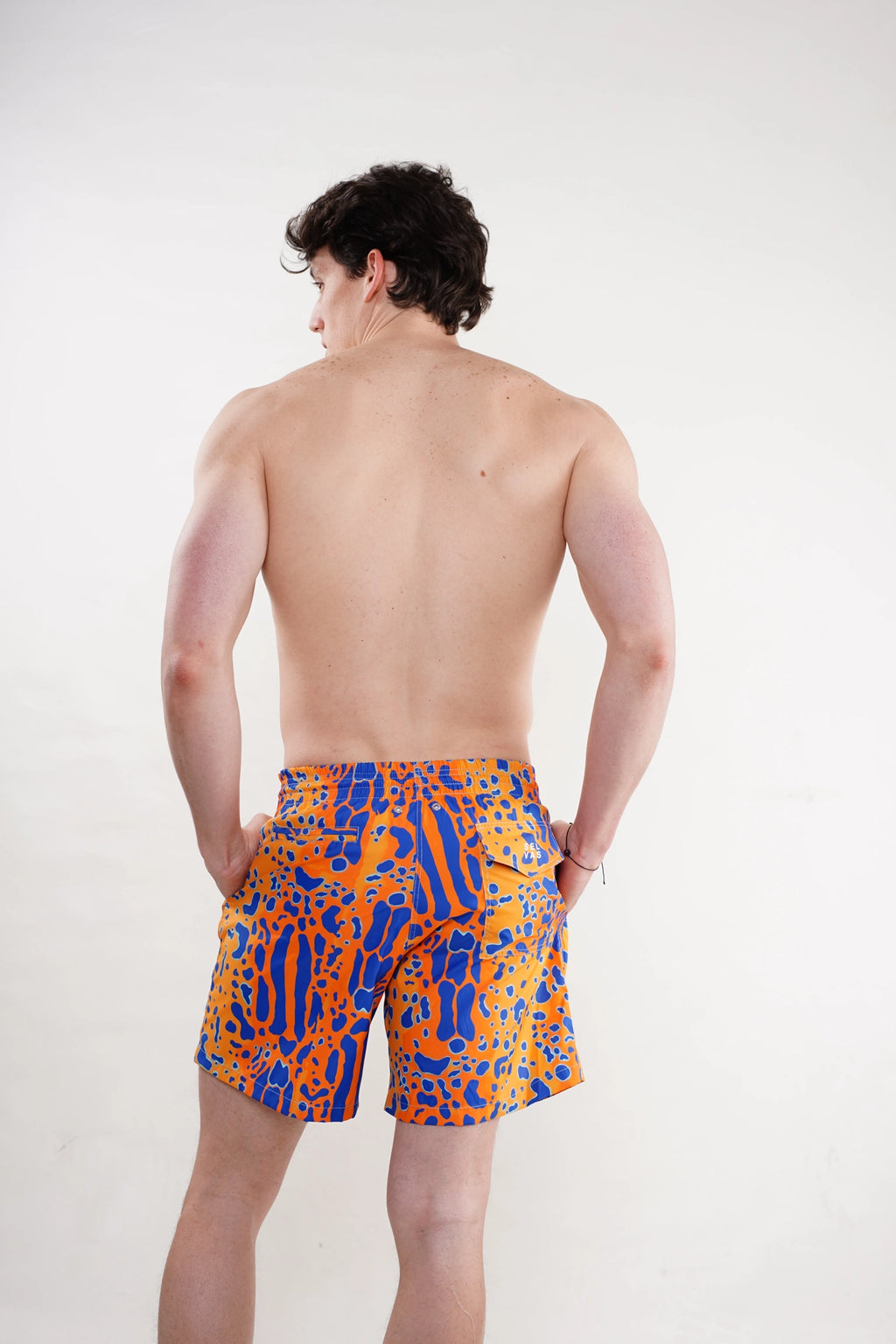 SHORTS RANA NARANJA